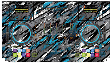 Denon DJ MCX 8000 Skin Sparkasm Blue Light